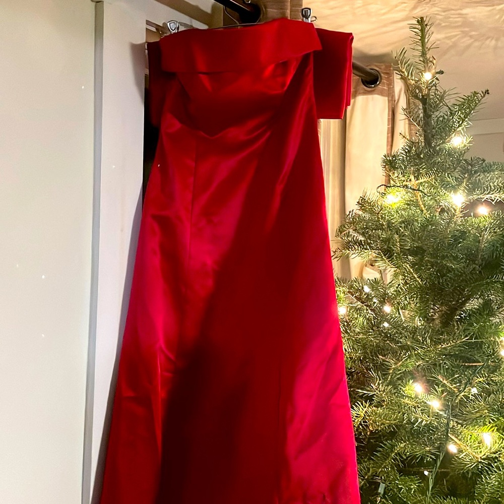 Red Strapless Dress - Great for Valentine’s Day!